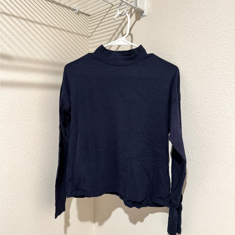 Everlane Midnight Long Sleeve Top
